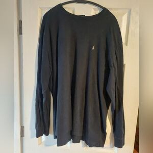 Ralph Lauren Navy Long Sleeve Tee
